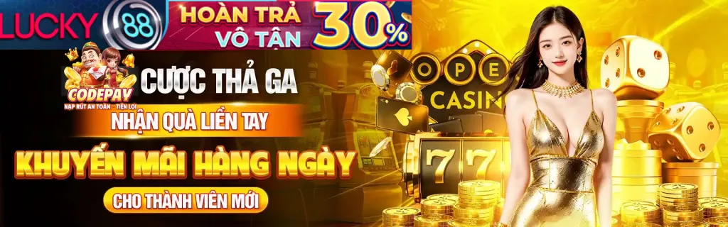 Biểu ngữ khuyến mãi chào mừng dành cho người chơi mới tại 5nem